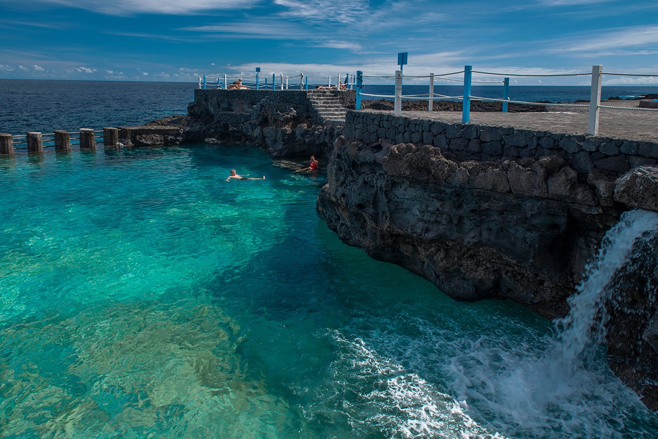 Piscinas naturales del Charco Azul